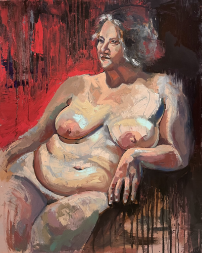 Reclined Nude, 2023